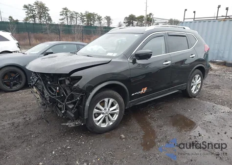 2019 Nissan Rogue Sv из США, поврежденный, VIN JN8AT2MV3KW391064